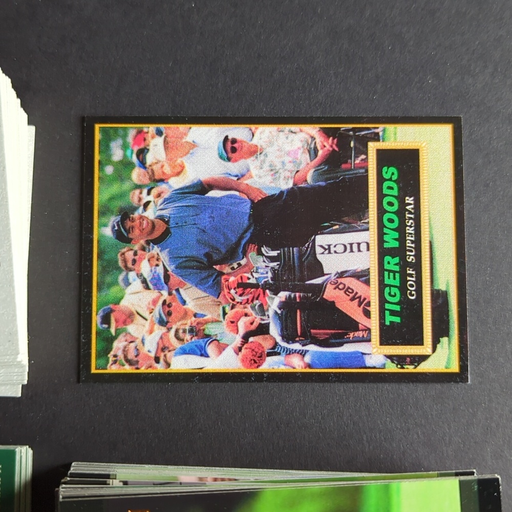 Large lot 2001 Upper Deck golf cards Tiger Woods Tiger Tales Victory Mar - Picture 8 of 16